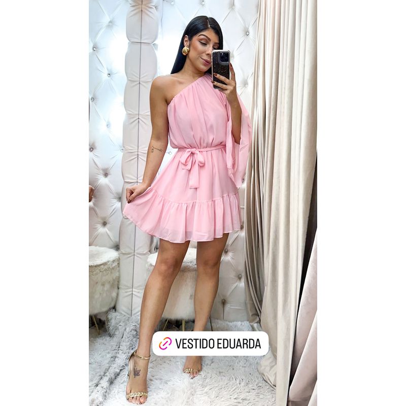 Vestido Eduarda rosa bb