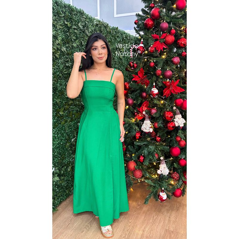 Vestido Natany bandeira