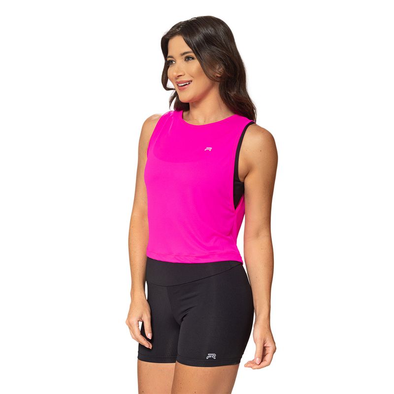 Regata Cropped - DRY ROSA NEON