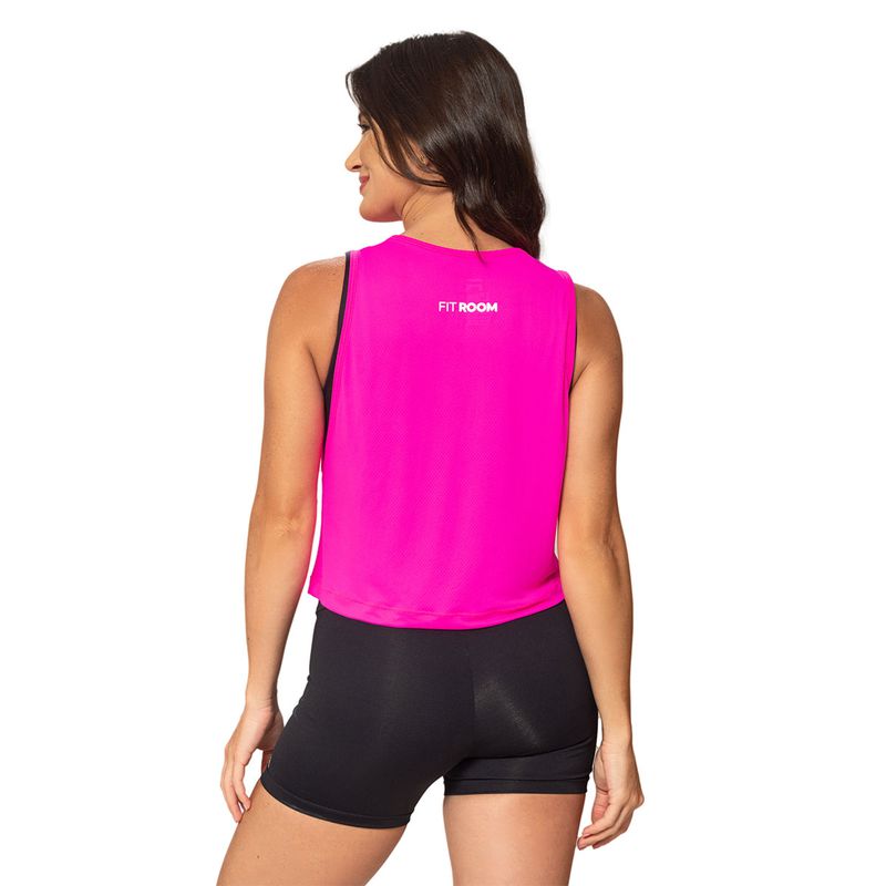 Regata Cropped - DRY ROSA NEON