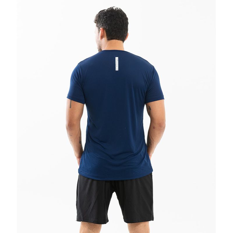 Camiseta Masculina Básica - Marinho