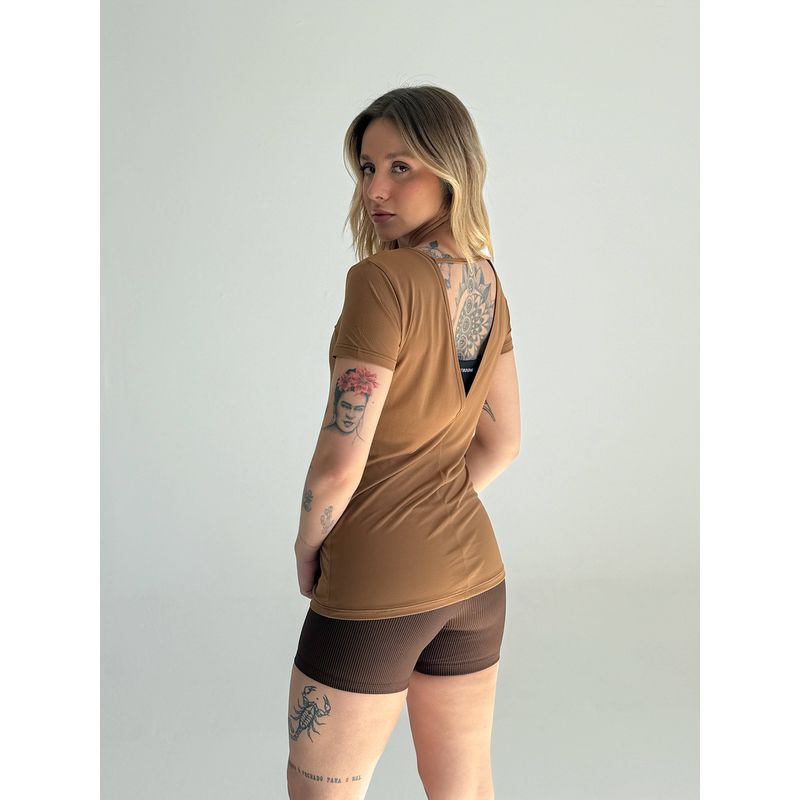 Baby look Fit On - Cáqui