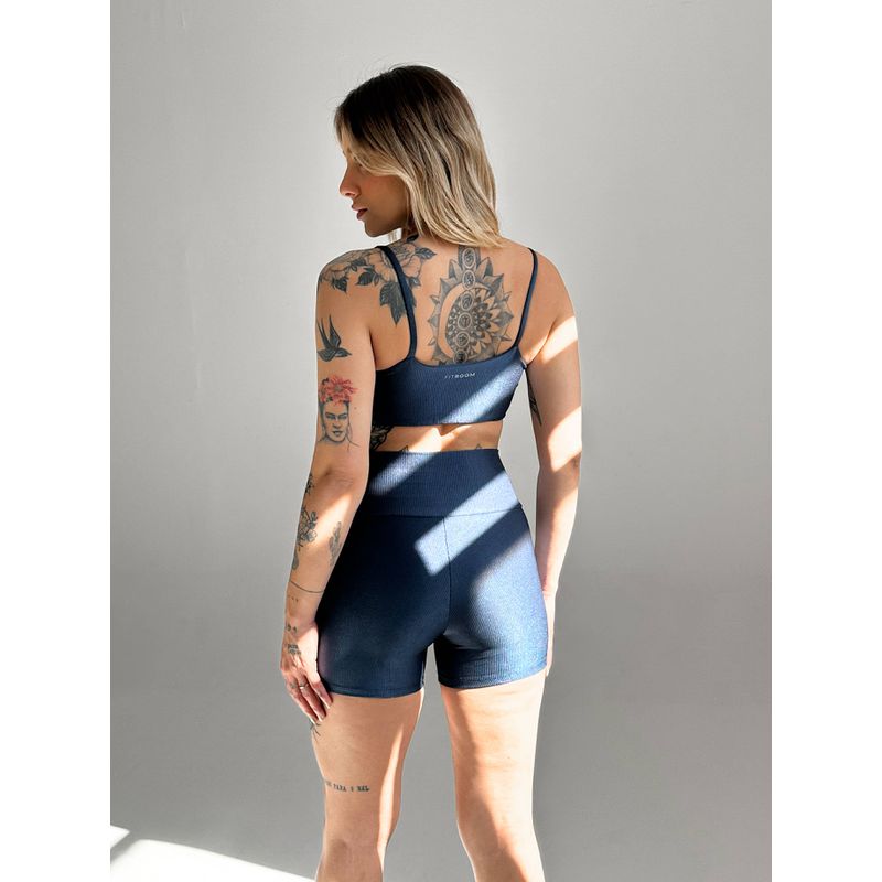 Top Luna - Azul Carbono