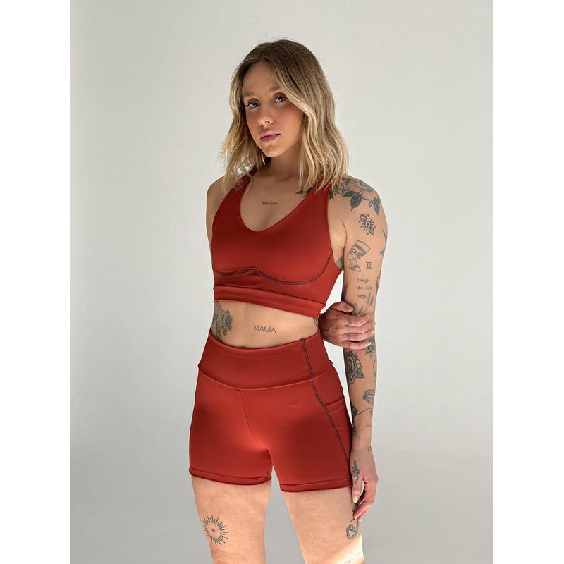 Short Peach - Terracota