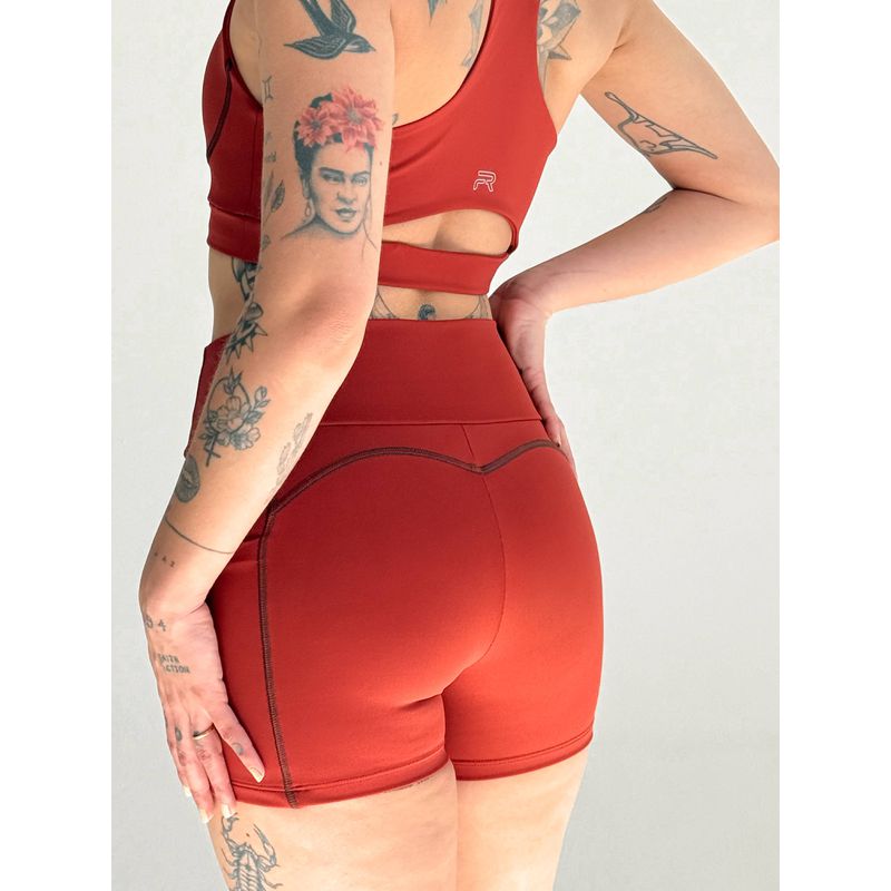 Short Peach - Terracota