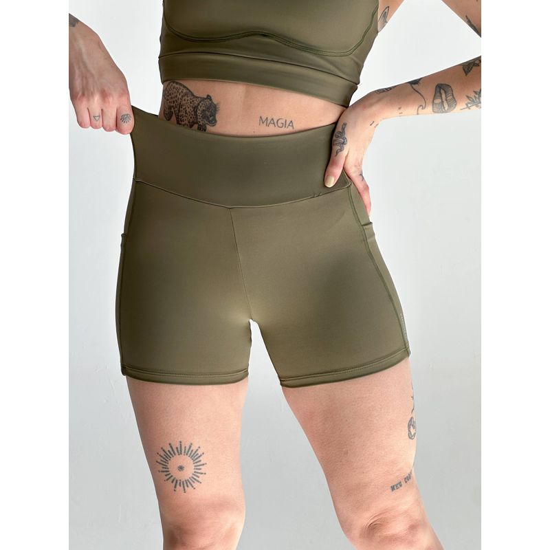 Short Peach - Olive Oil