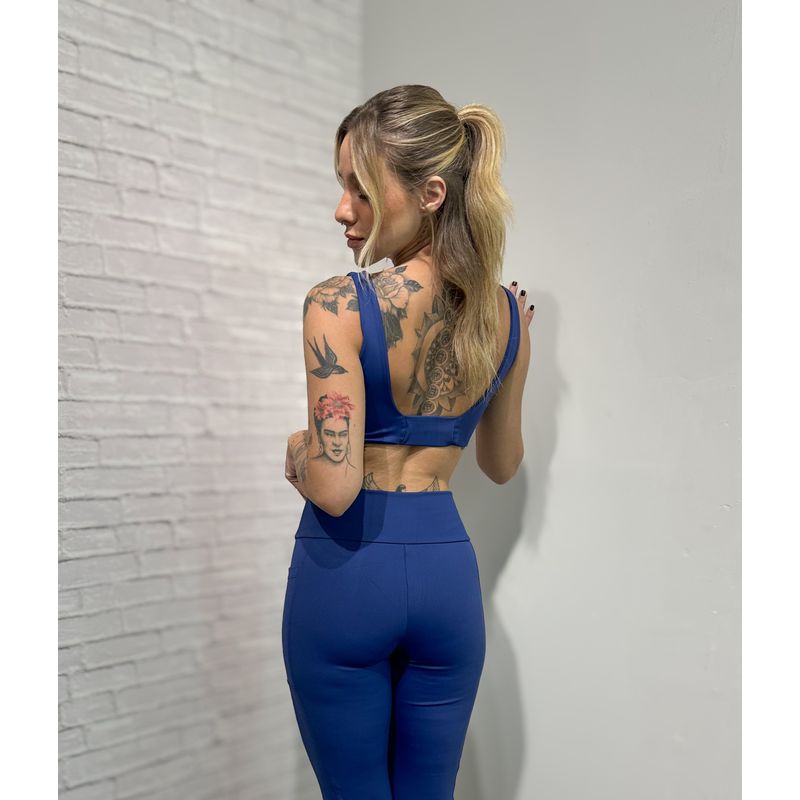 Top Slim - Azul marinho