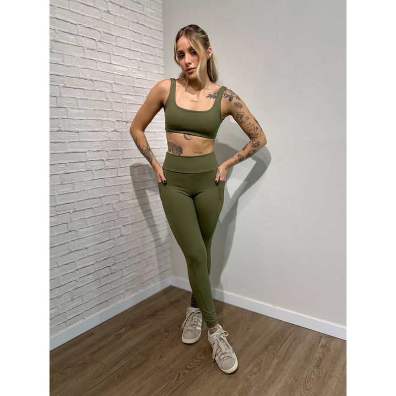 Calça Basic - Olive Oil