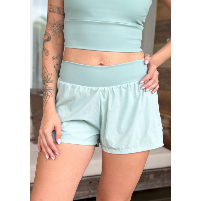 Short Athletic - Verde Oceano