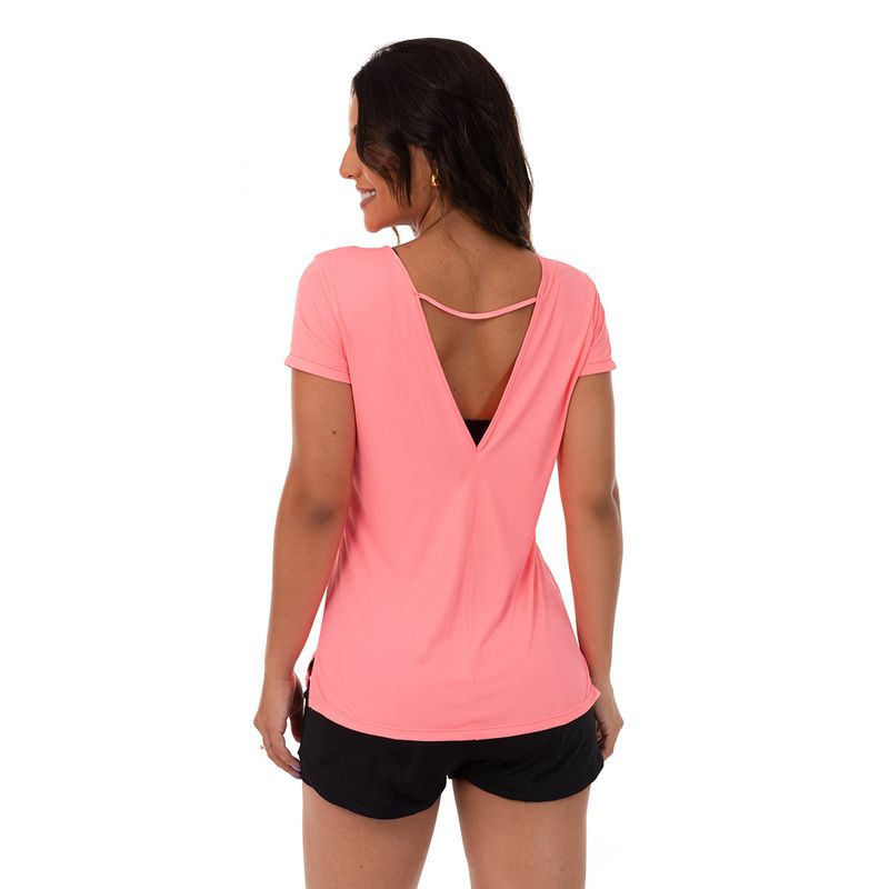 Baby look Fit On - Peach neon
