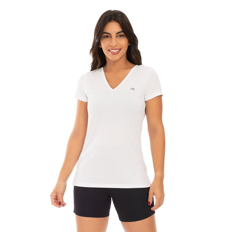 Baby look Fit On - Branca