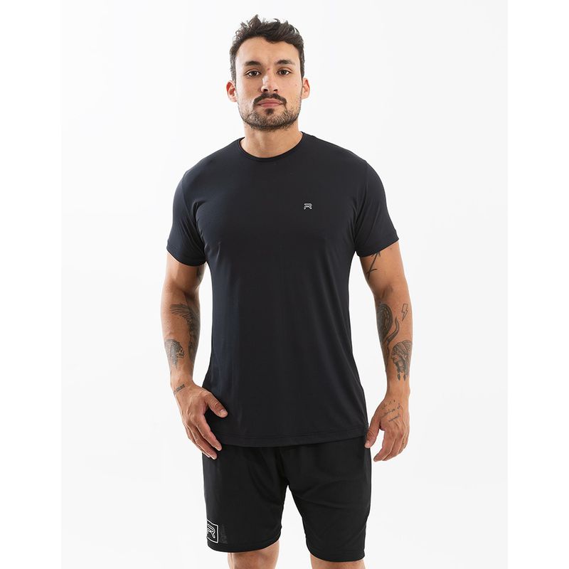 Camiseta Masculina Básica - Preta