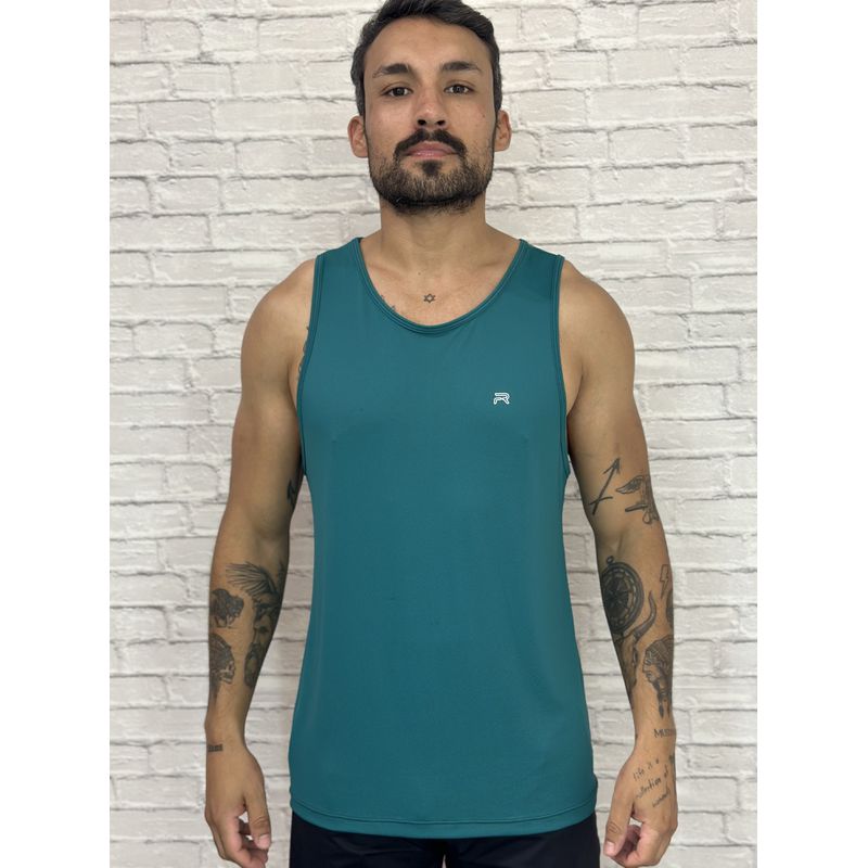 Regata Podium Masculina - Verde Folha