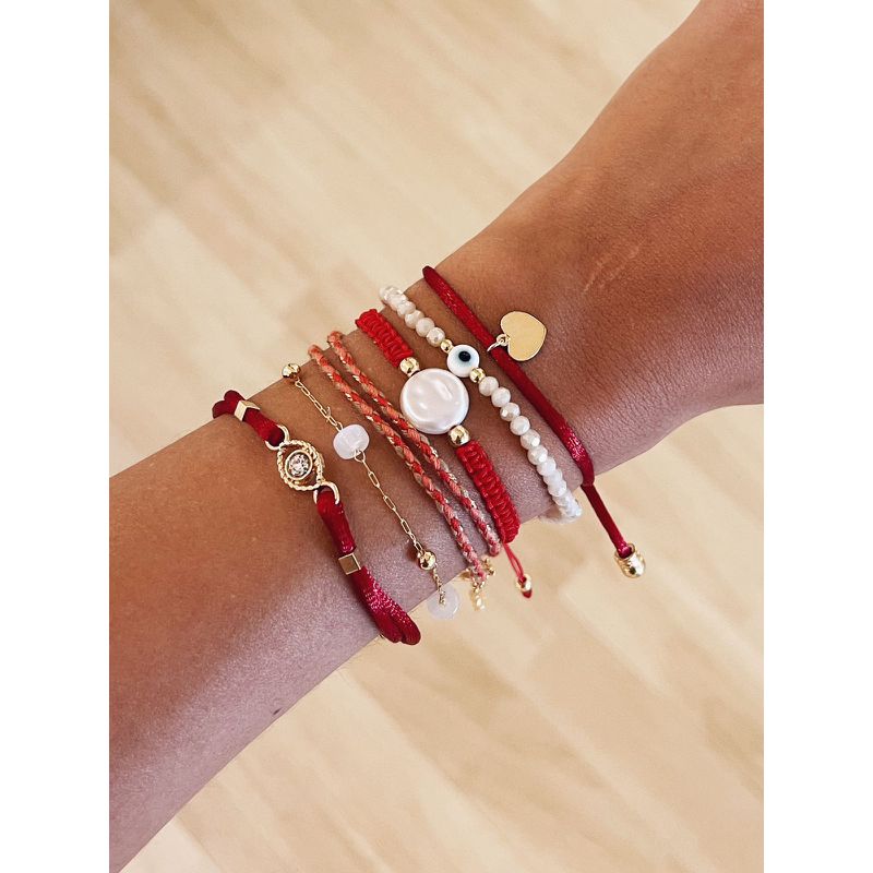 Pulseira Dupla Marie- banho ouro 18k