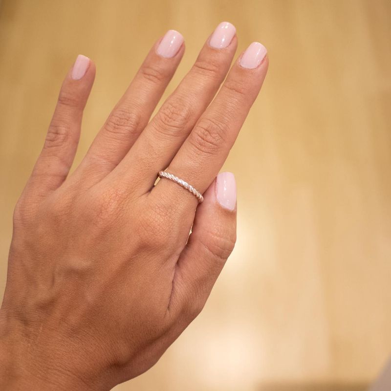 Anel Isis- banho prata