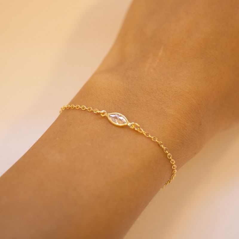 Pulseira Mira- banho ouro 18k