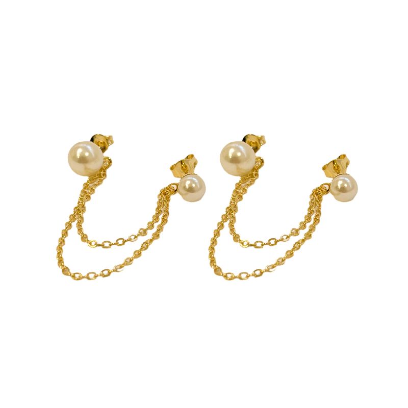 Brinco Croácia- banho ouro 18k