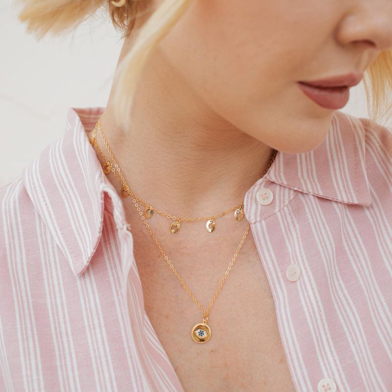 Choker Anoitecer- banho ouro 18k