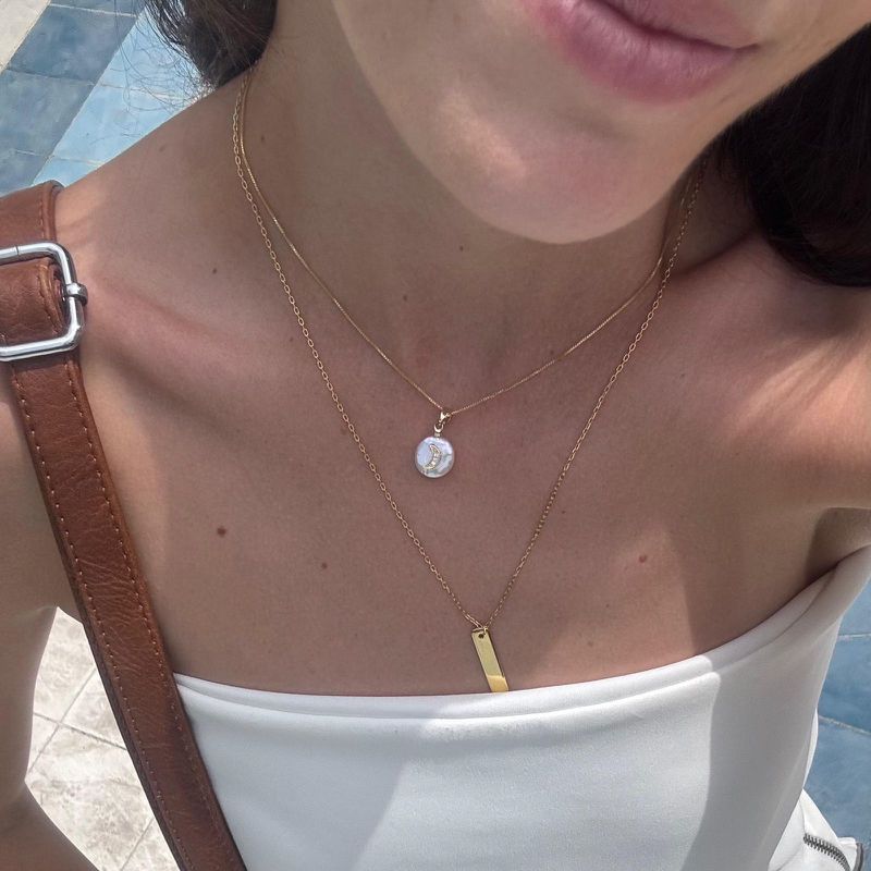 Colar Catarina- banho ouro 18k