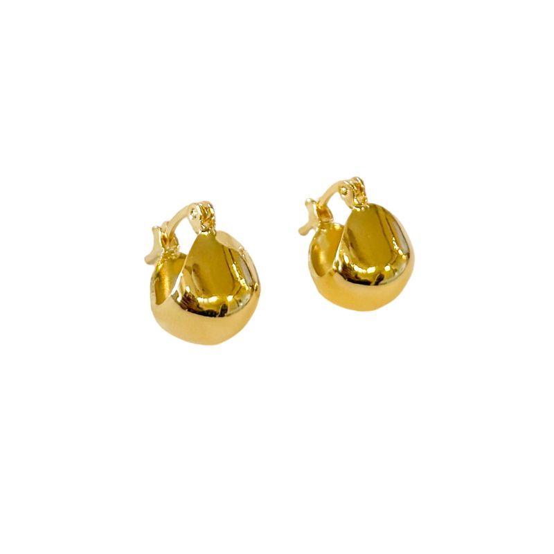 Brinco Anne- banho ouro 18k
