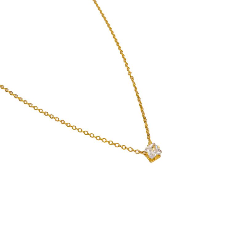 Colar Luz- banho ouro 18k