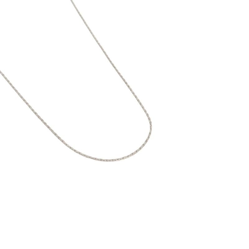 Choker Cuff- banho prata