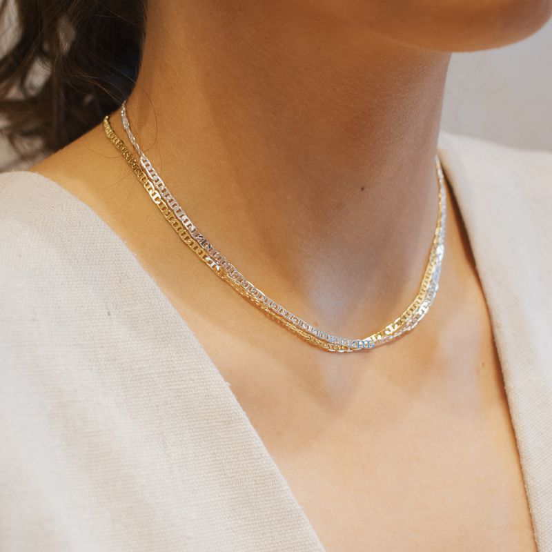 Choker Maisa- banho ouro 18k