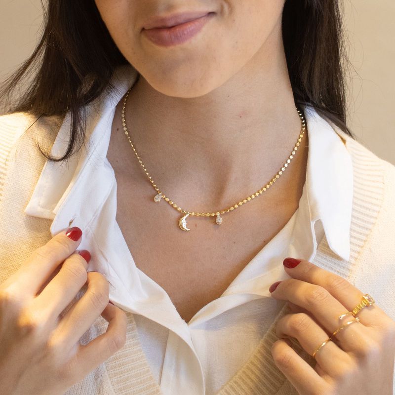 Choker Intense- banho prata