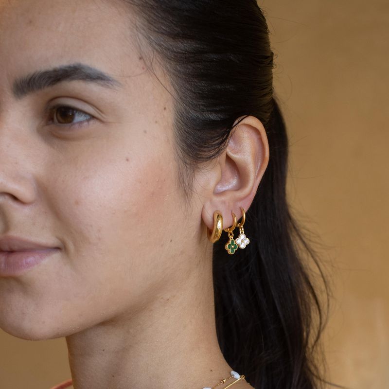 Argola Mia- banho ouro 18k