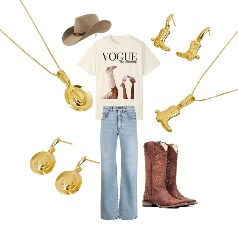 Country Mood- banho ouro 18k