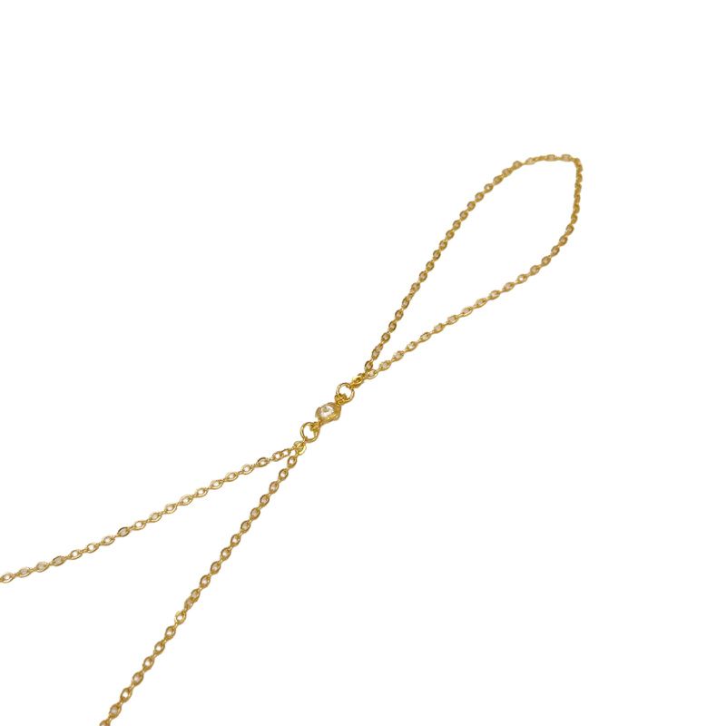 Handchain Basic- banho ouro 18k