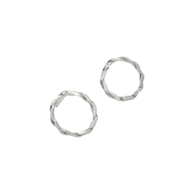 Brinco Basic- banho prata