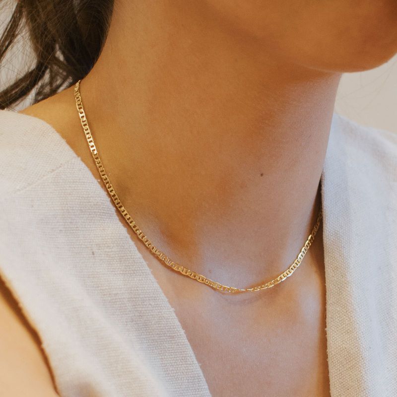 Choker Maisa- banho ouro 18k