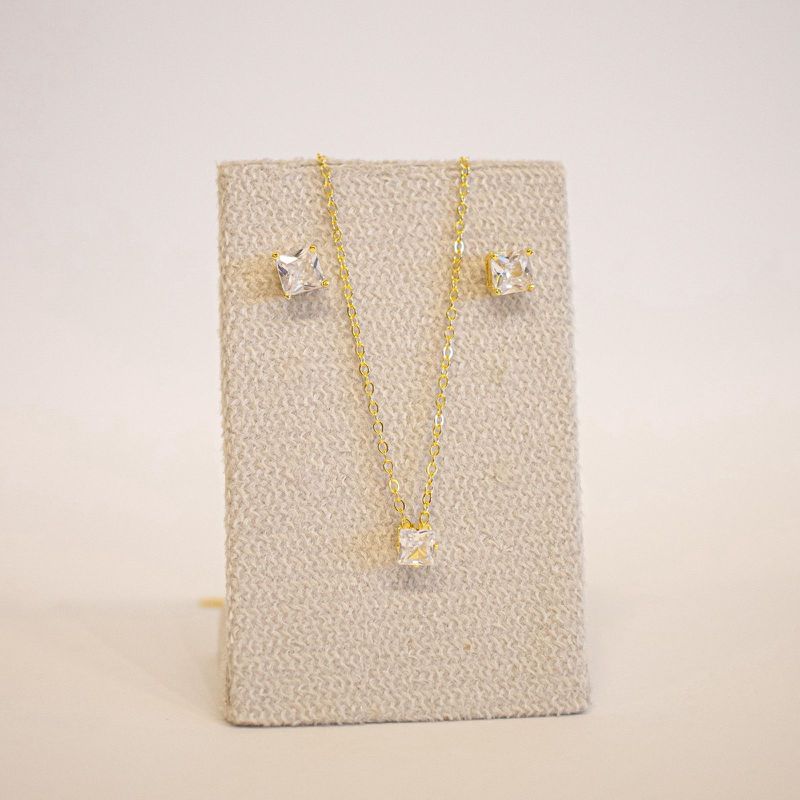 Kit Luz- banho ouro 18k