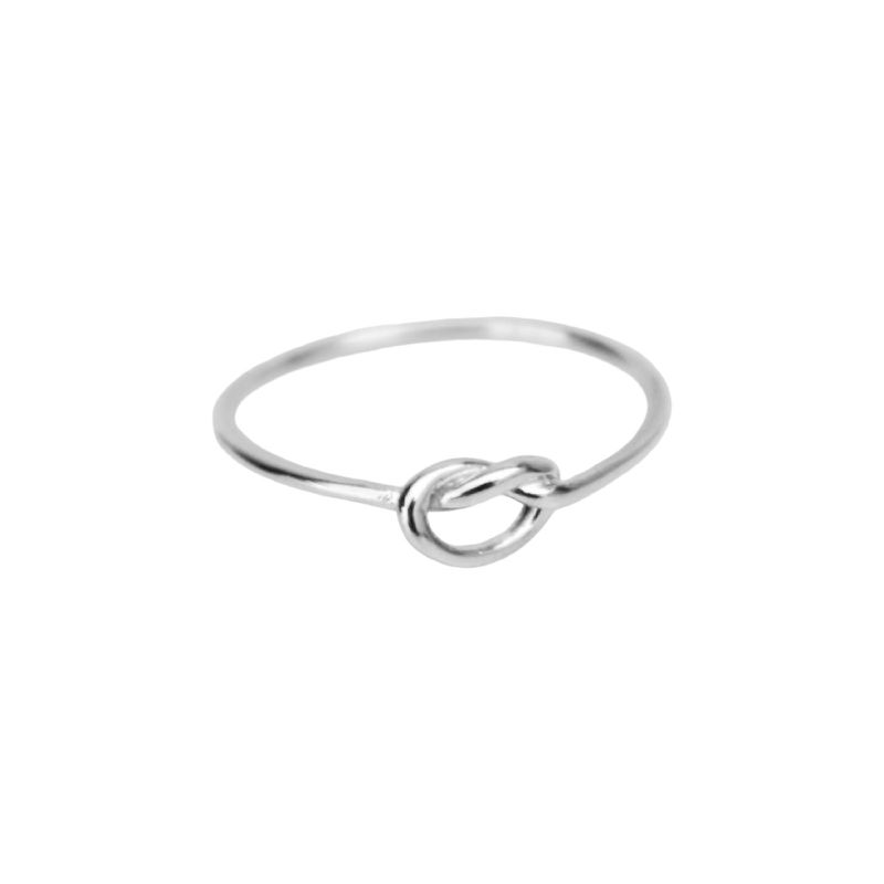 Anel Nó- banho de prata