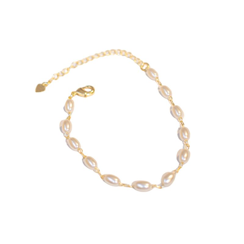 Pulseira Mallorca- banho ouro 18k