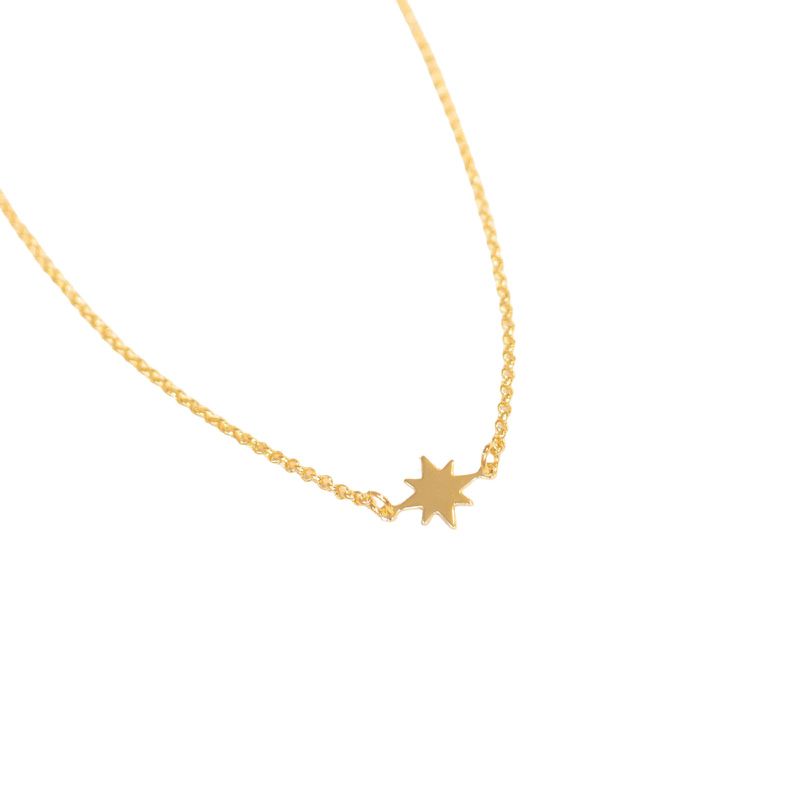 Choker Astros- banho ouro 18k