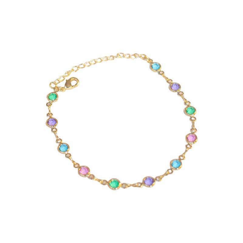 Pulseira Maitê- banho ouro 18k
