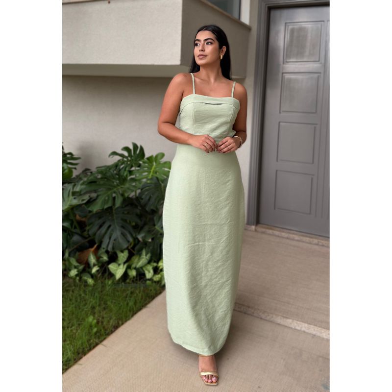 VESTIDO MEL VERDE MENTA