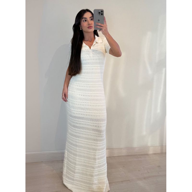 VESTIDO ANNA OFF WHITE