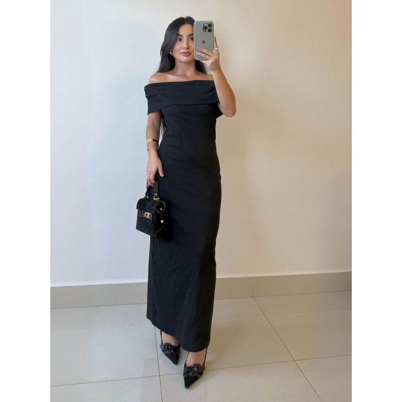 VESTIDO HELOISA PRETO