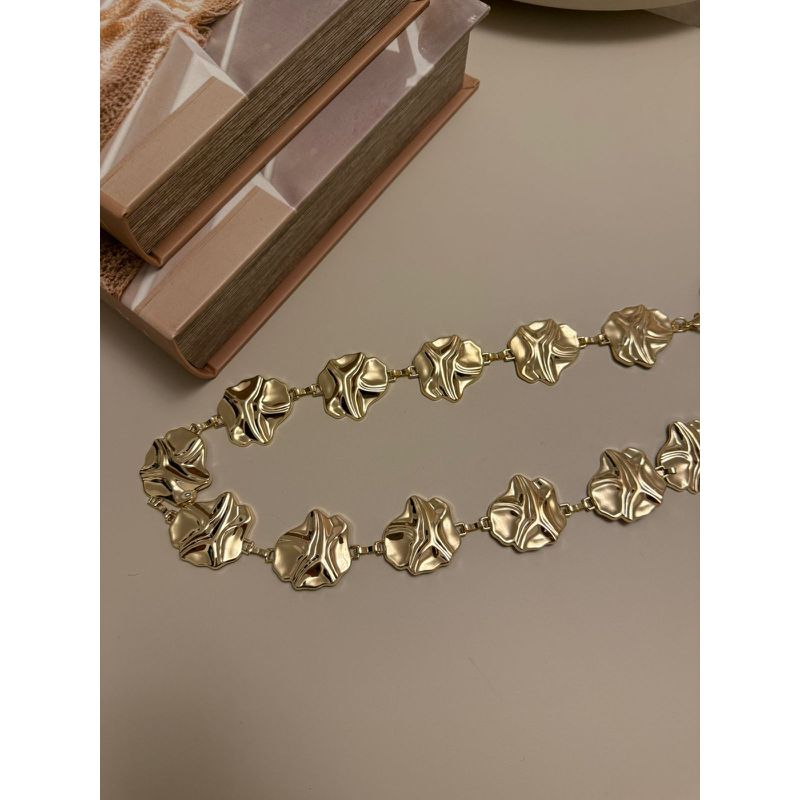 CINTO CORRENTE ORGÂNICO DOURADO