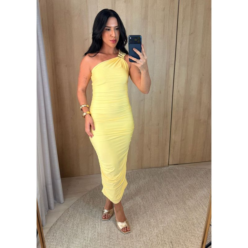 VESTIDO ESTELA AMARELO