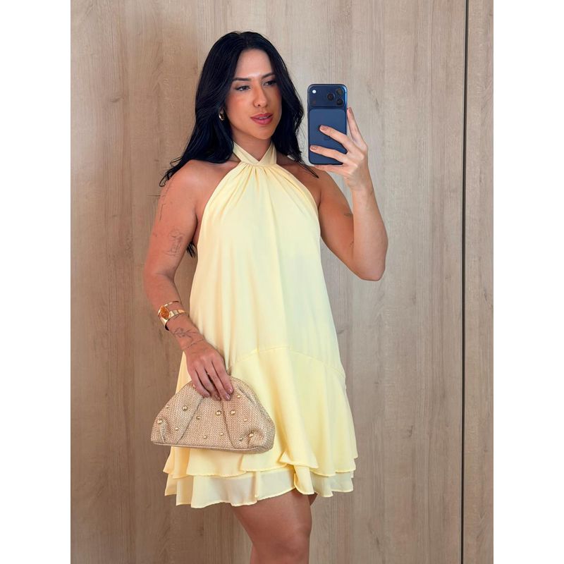 VESTIDO SARA AMARELO