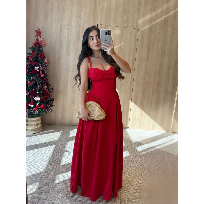 VESTIDO LARA VERMELHO