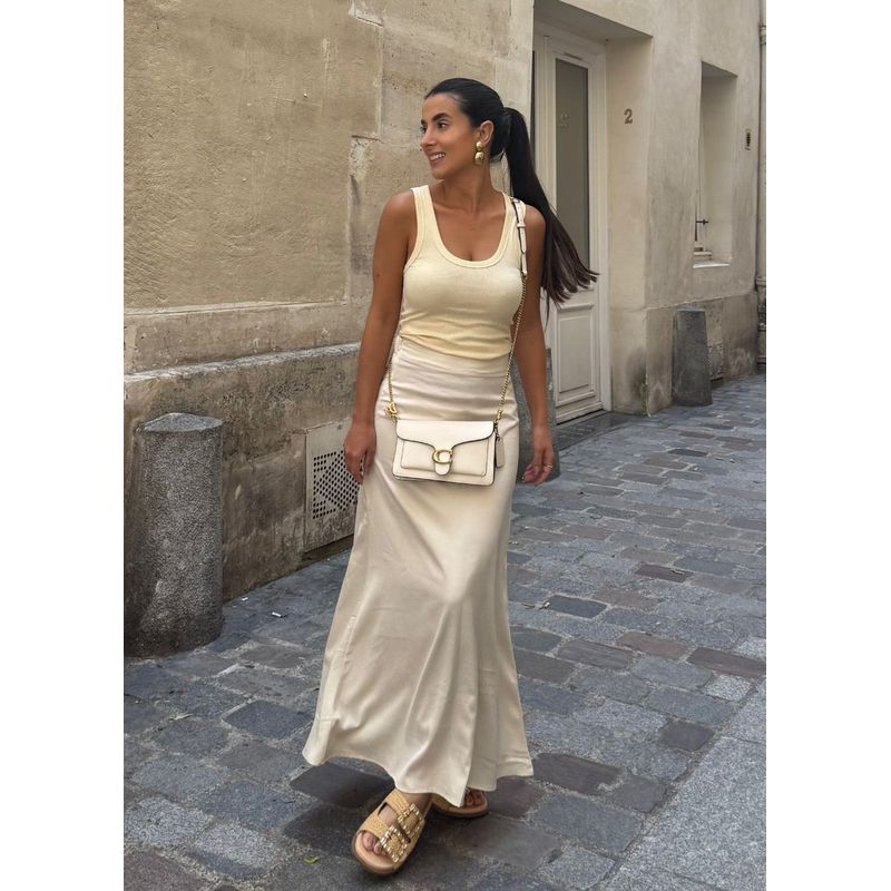 SAIA ACETINADA OFF WHITE