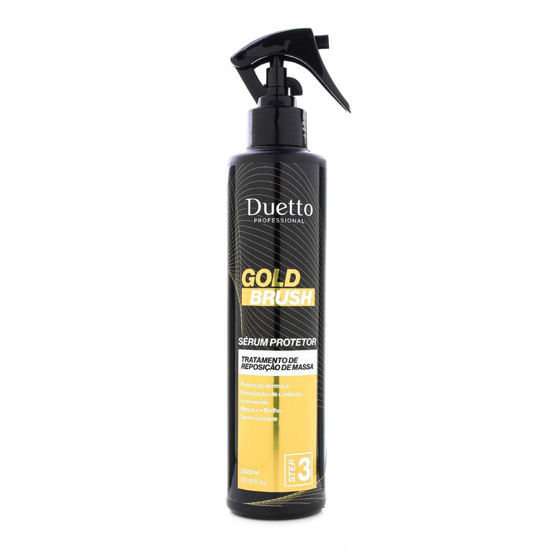 Serum Protetor Gold Brush Duetto 300ml