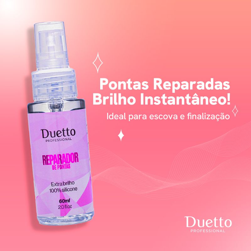 Reparador de Pontas Extra Brilho Duetto 60ml