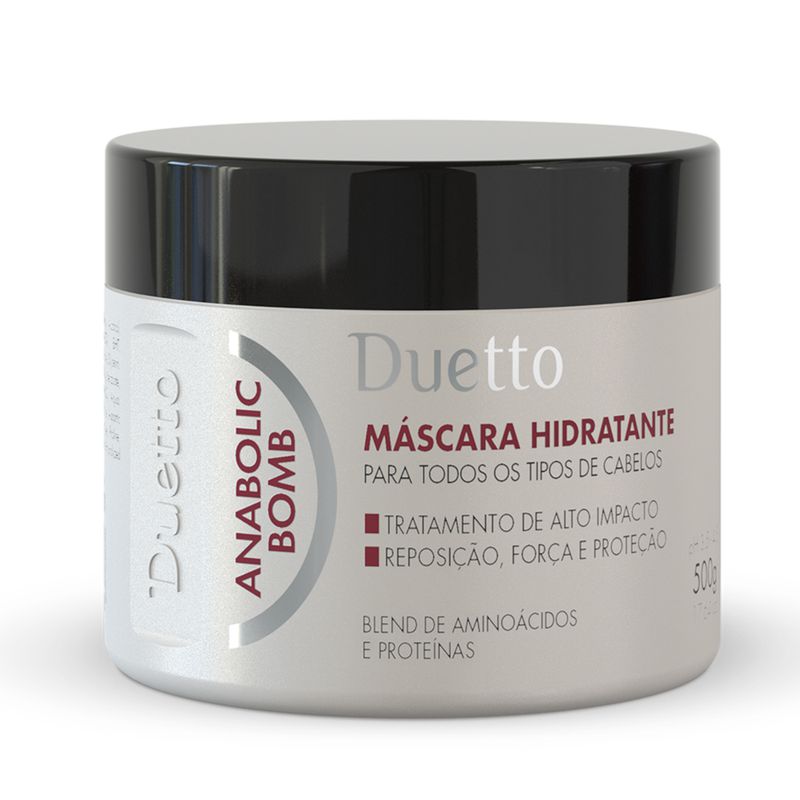 Máscara Hidratante Anabolic Bomb Duetto 500g