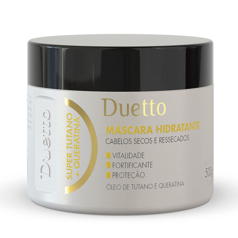 Máscara Hidratante Super Tutano + Queratina Duetto 500g